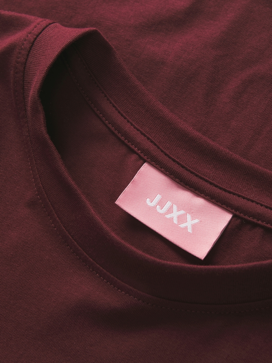T-shirt van het merk Jjxx in het Bordeaux