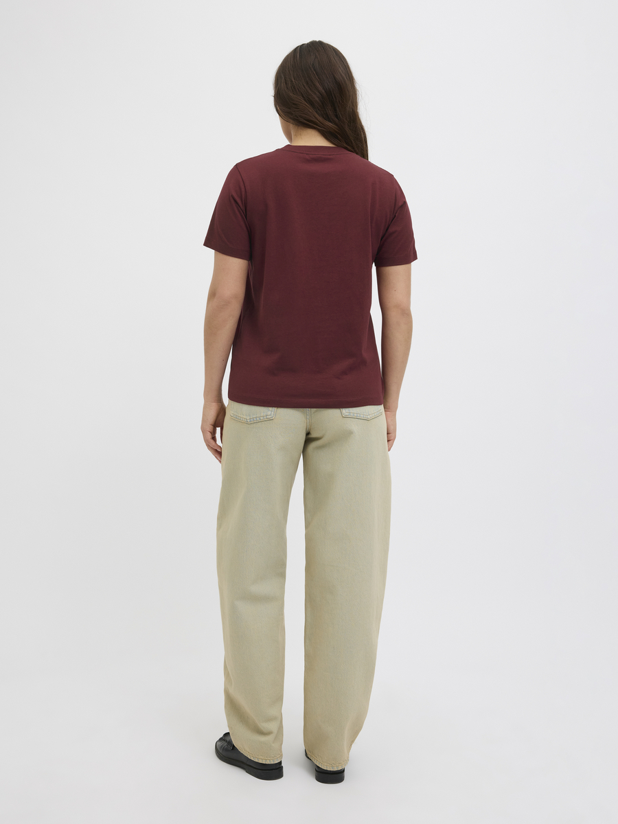 T-shirt van het merk Jjxx in het Bordeaux