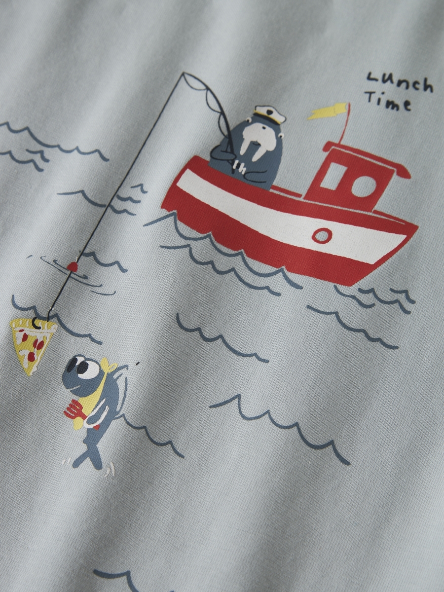 T-shirt van het merk Name It in het Blauw
