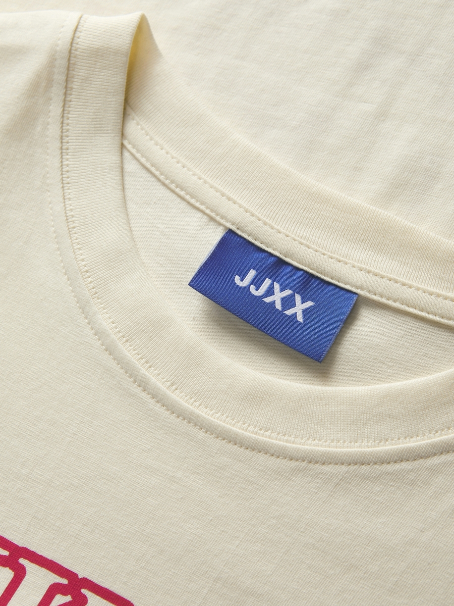 T-shirt van het merk Jjxx in het Ecru
