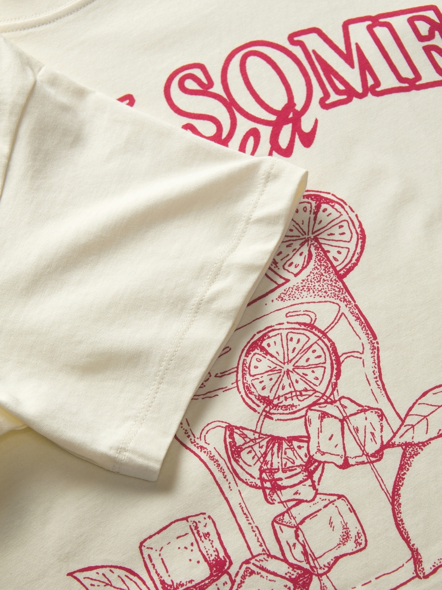 T-shirt van het merk Jjxx in het Ecru