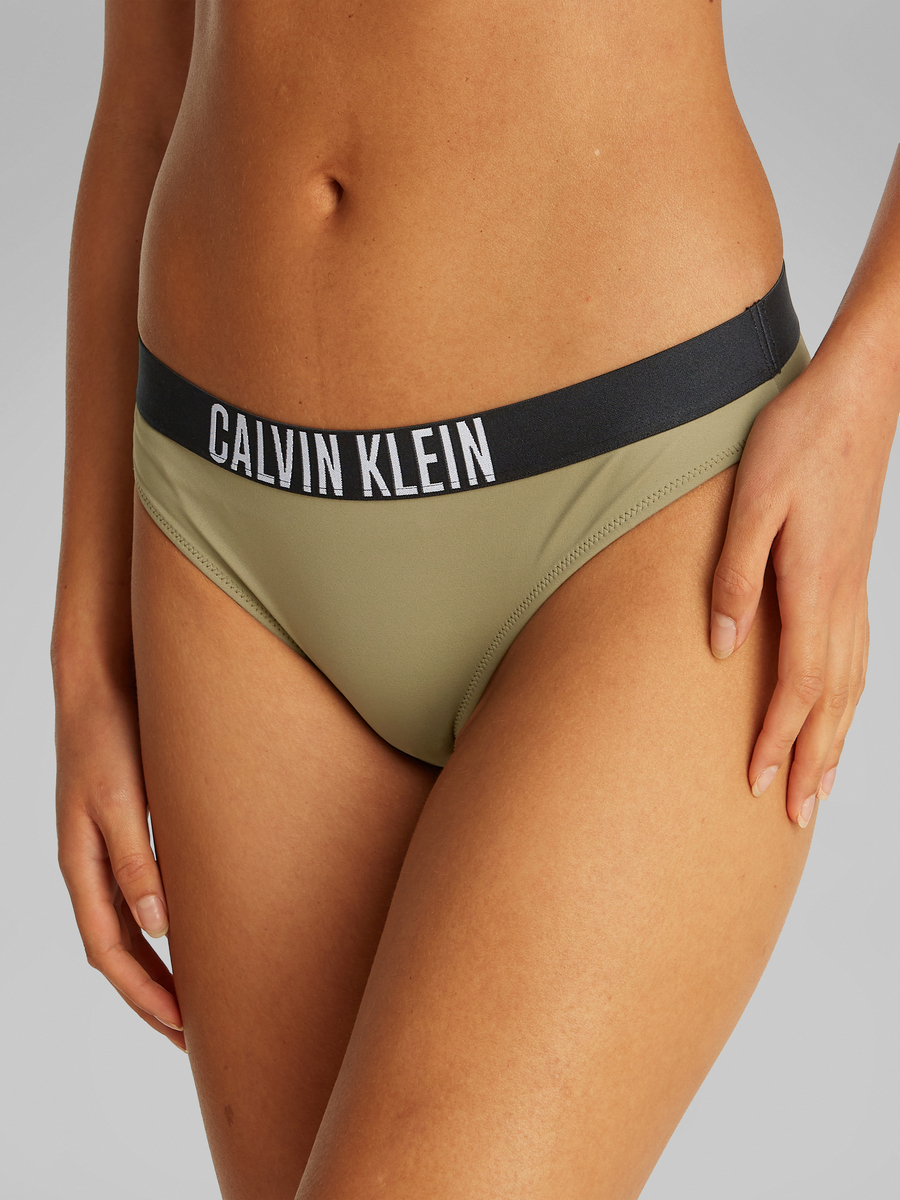 Bikini van het merk Calvin Klein in het Kaki