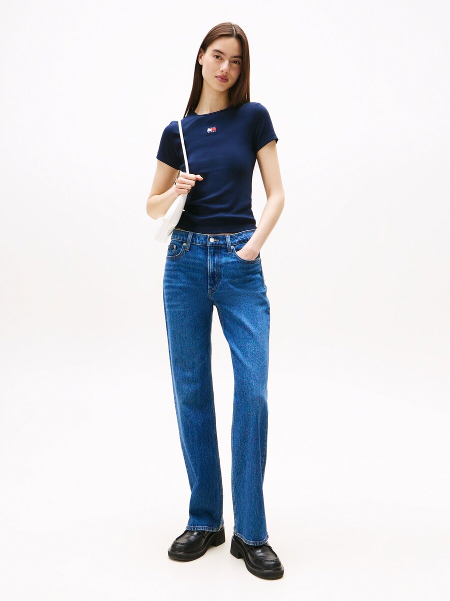 T-shirt van het merk Tommy Jeans in het Marine