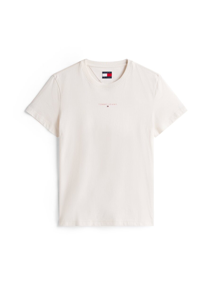 T-shirt van het merk Tommy Jeans in het Wit