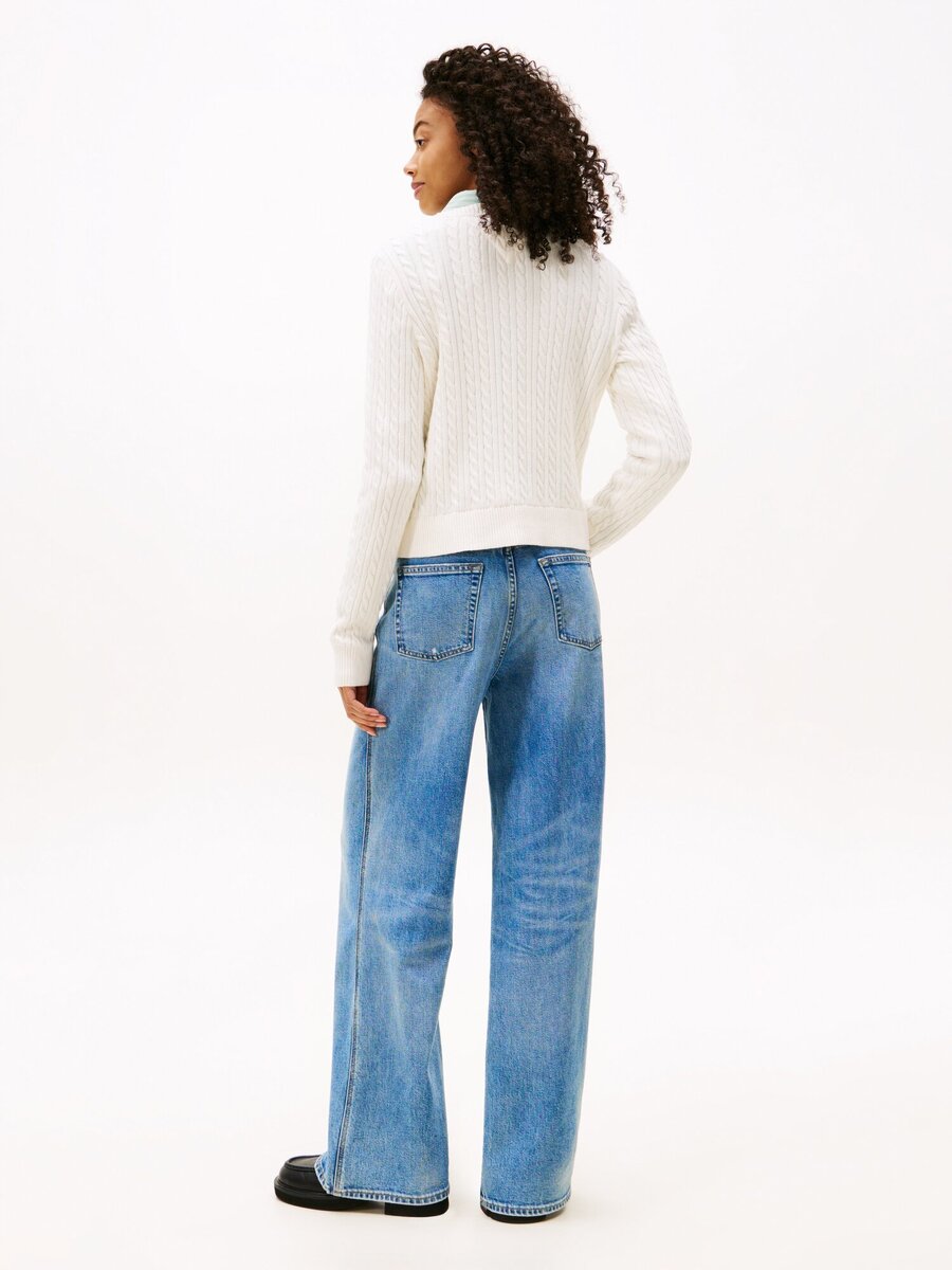 Pull van het merk Tommy Jeans in het Wit