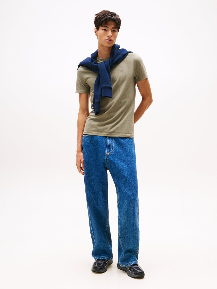 T-shirt van het merk Tommy Jeans in het Groen
