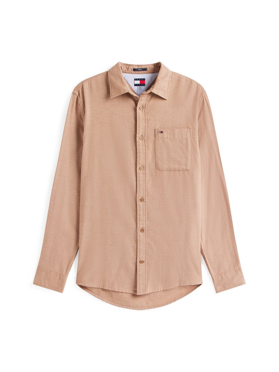 Hemd van het merk Tommy Jeans in het Beige