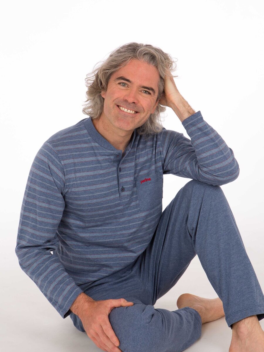 Pyjama van het merk Perlina in het Blauw