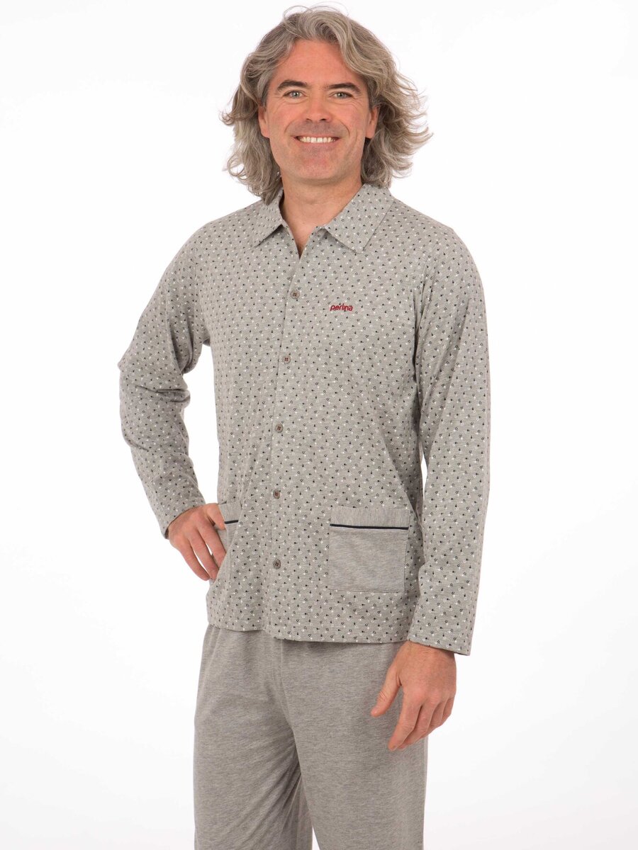 Pyjama van het merk Perlina in het Grijs