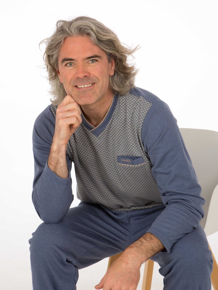 Pyjama van het merk Perlina in het Jeans