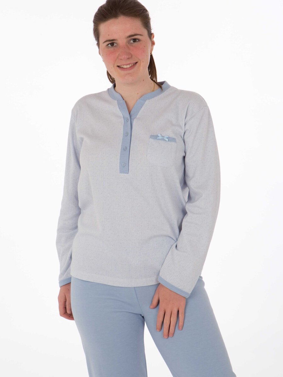 Pyjama van het merk Perlina in het Blauw