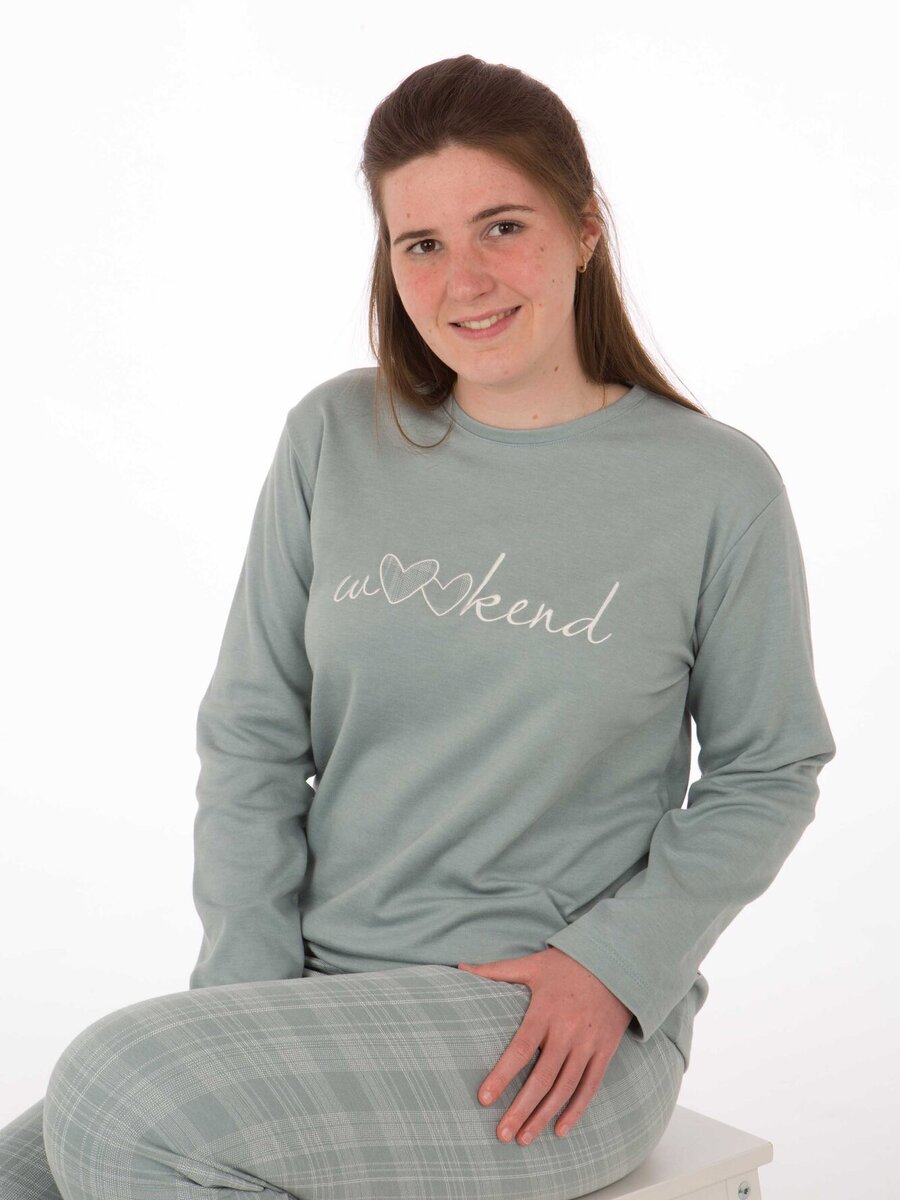 Pyjama van het merk Perlina in het Blauw