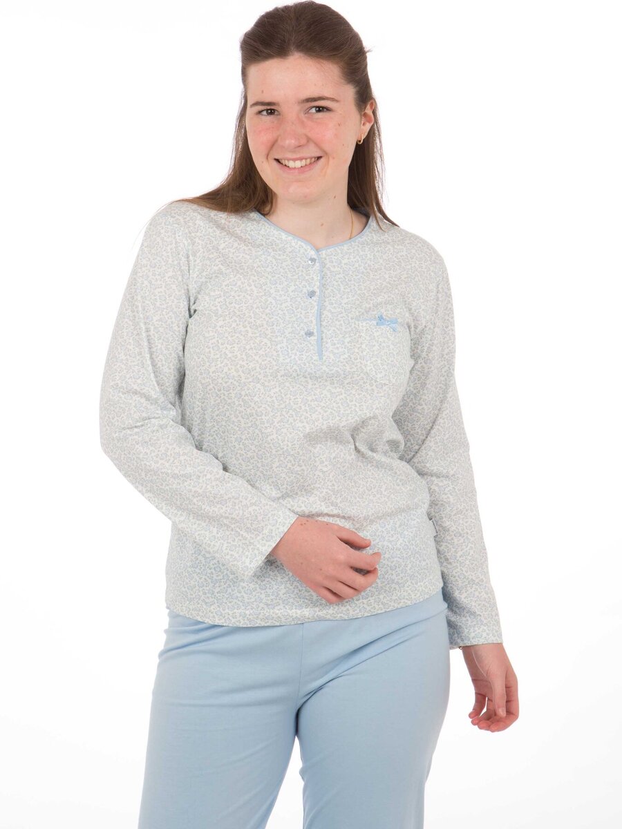 Pyjama van het merk Perlina in het Blauw