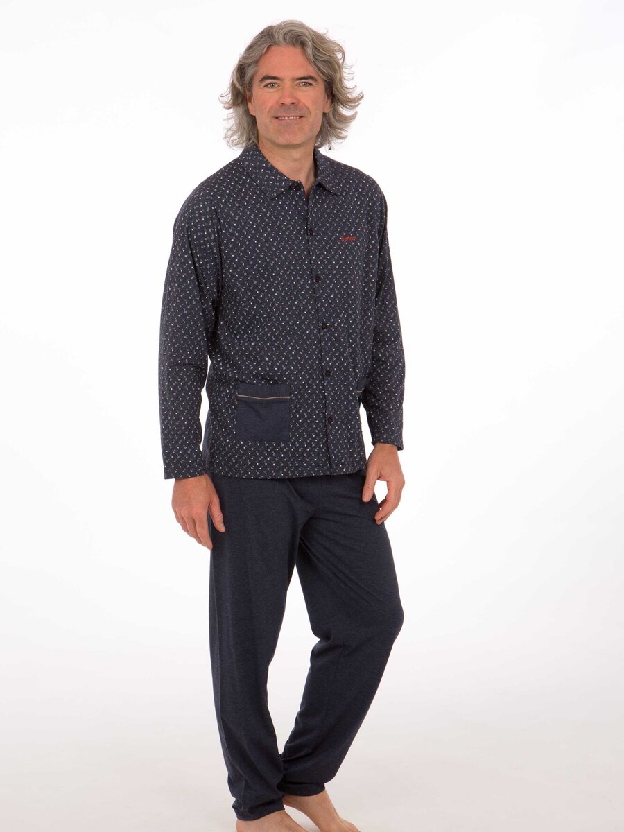Pyjama van het merk Perlina in het Blauw