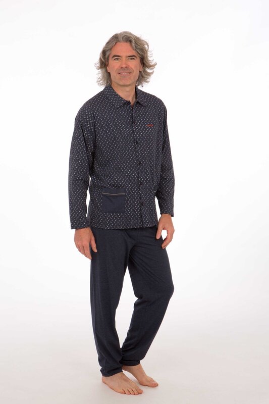 Pyjama van het merk Perlina in het Blauw