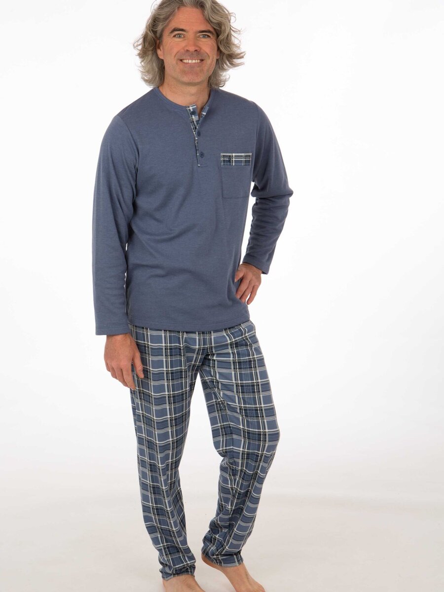 Pyjama van het merk Perlina in het Blauw