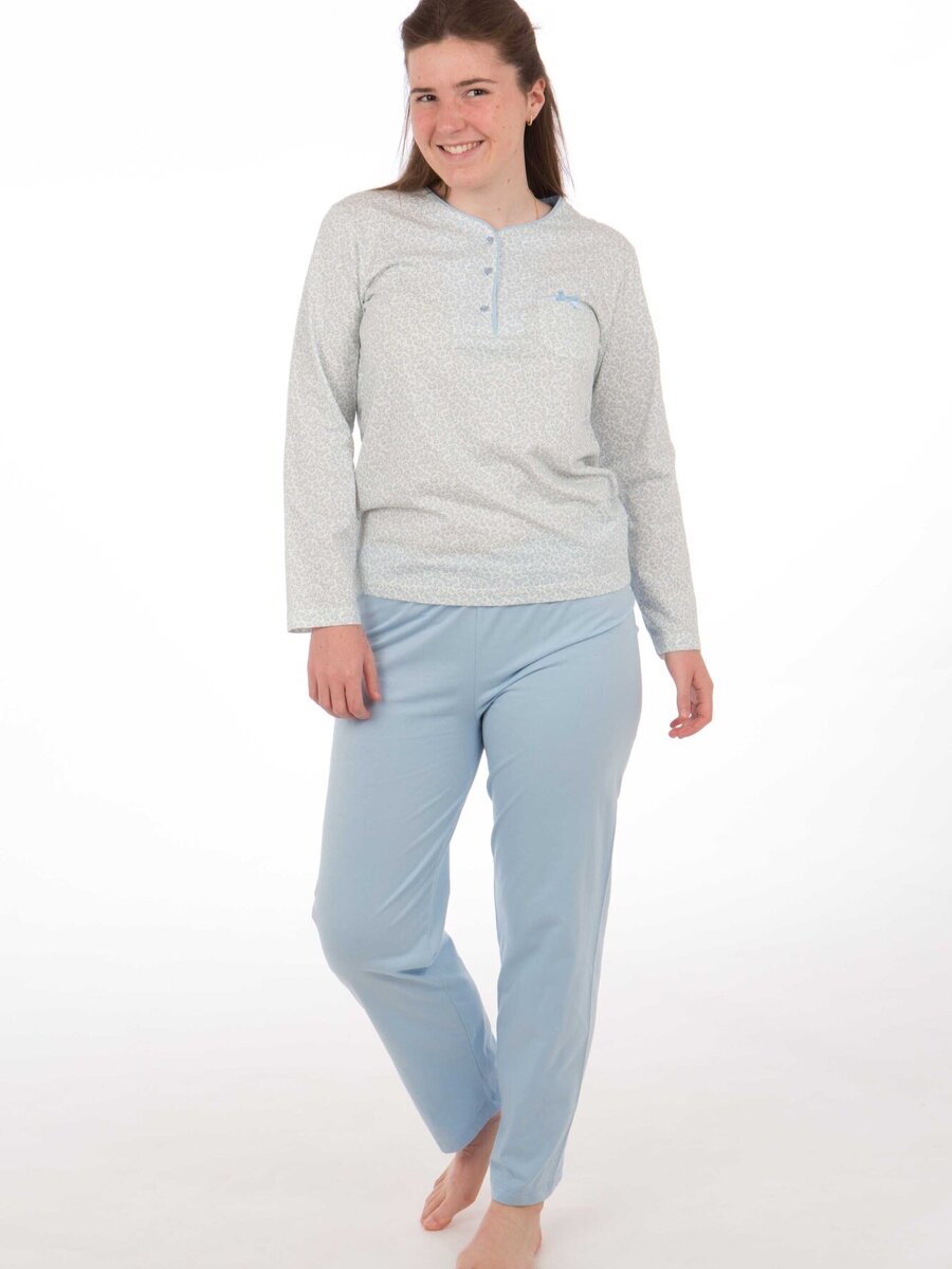 Pyjama van het merk Perlina in het Blauw