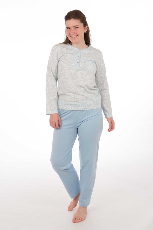 Pyjama van het merk Perlina in het Blauw