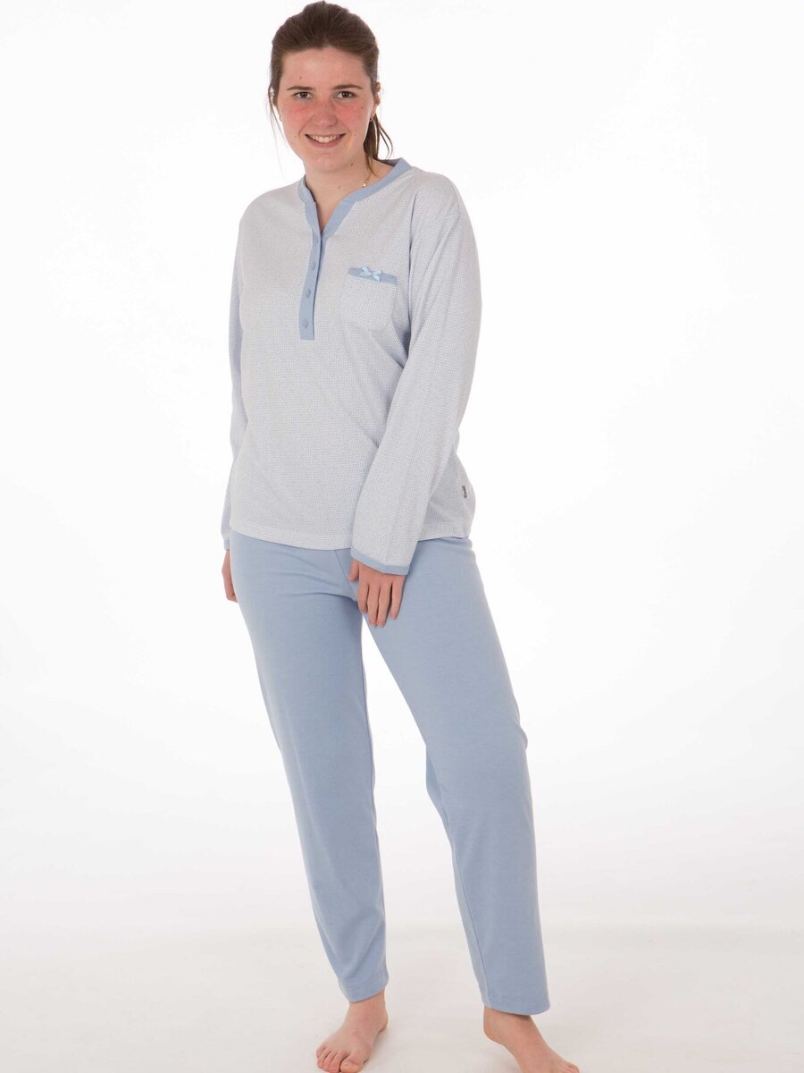 Pyjama van het merk Perlina in het Blauw