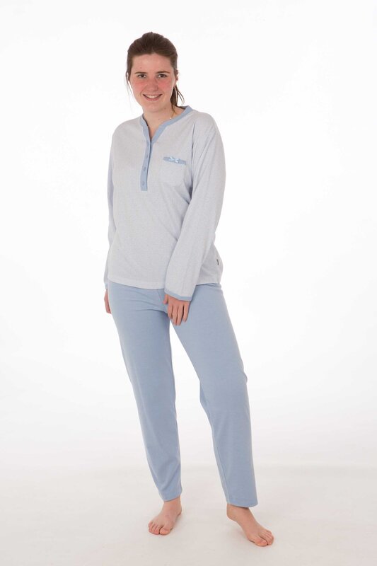 Pyjama van het merk Perlina in het Blauw