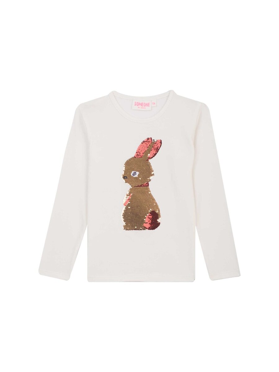 T-shirt van het merk Someone in het Ecru