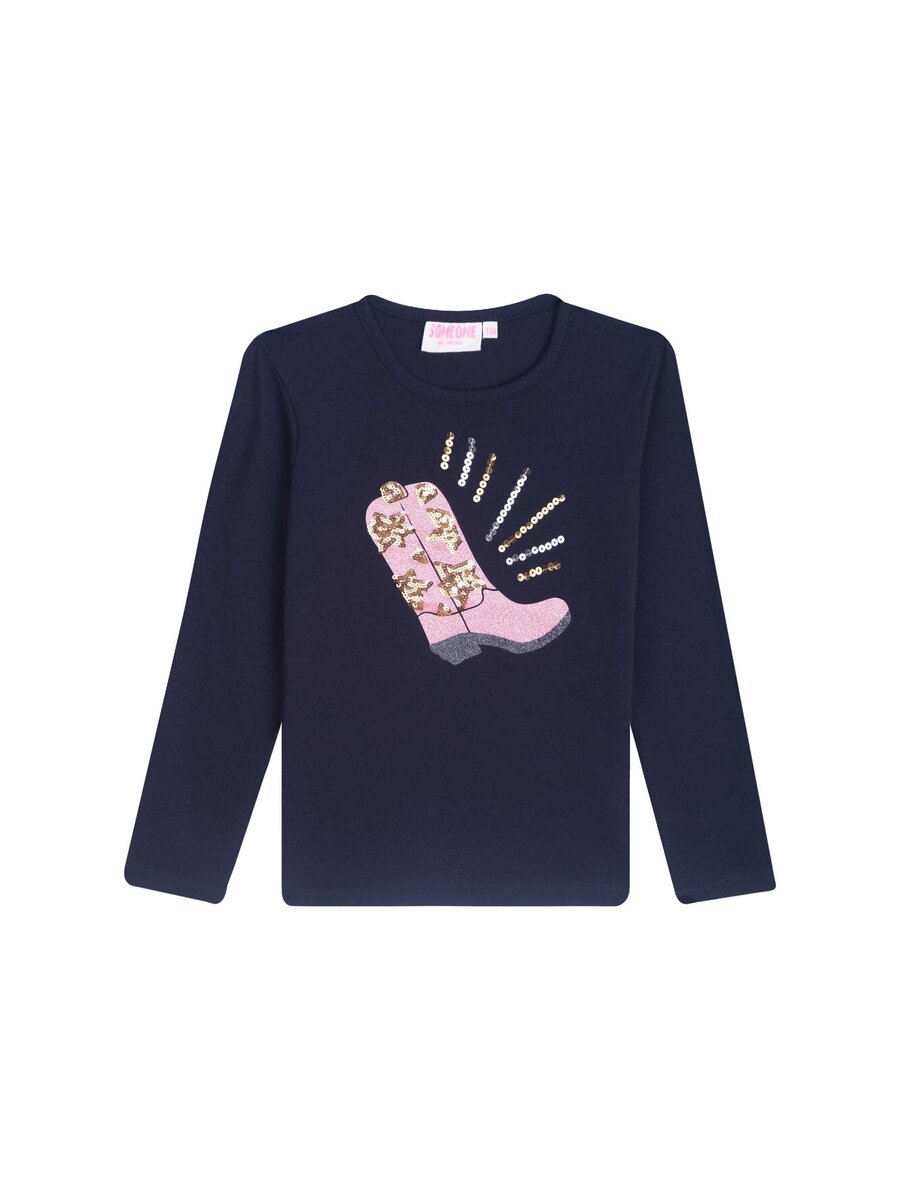 T-shirt van het merk Someone in het Marine