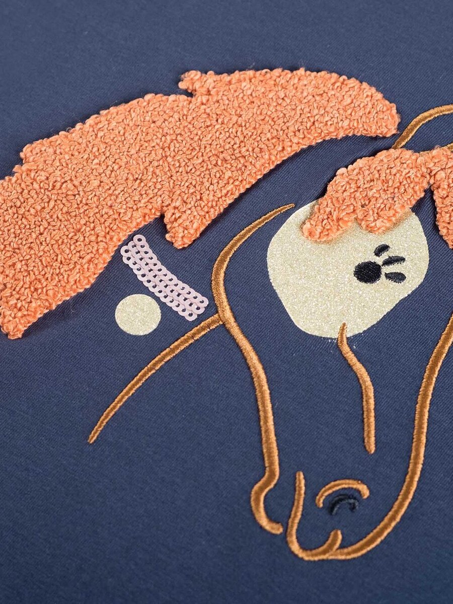 T-shirt van het merk Someone in het Marine