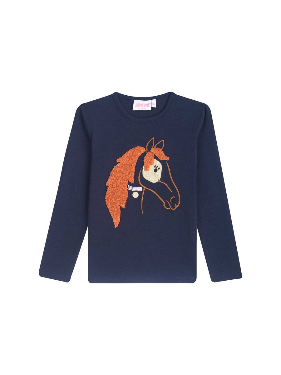 T-shirt van het merk Someone in het Marine