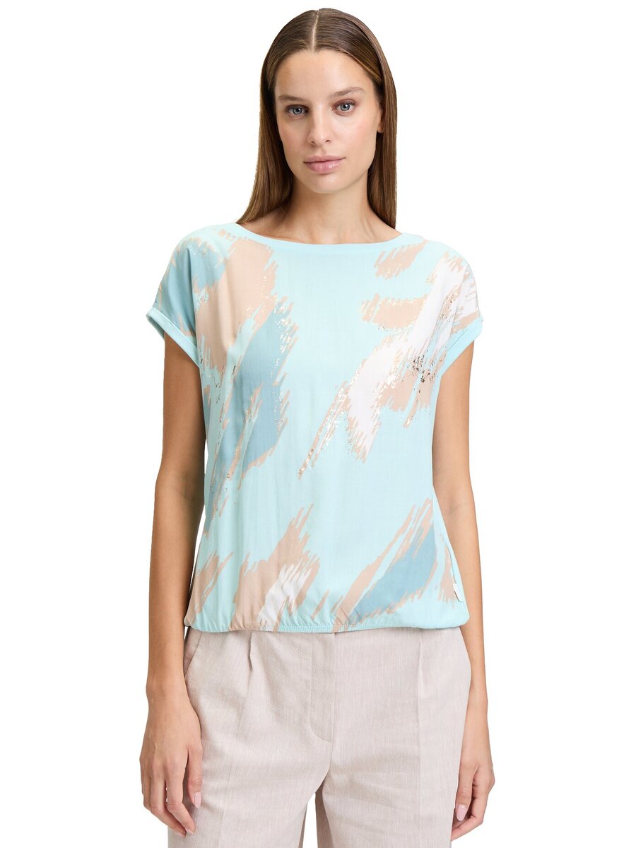 T-shirt van het merk Betty & Co  in het Blauw