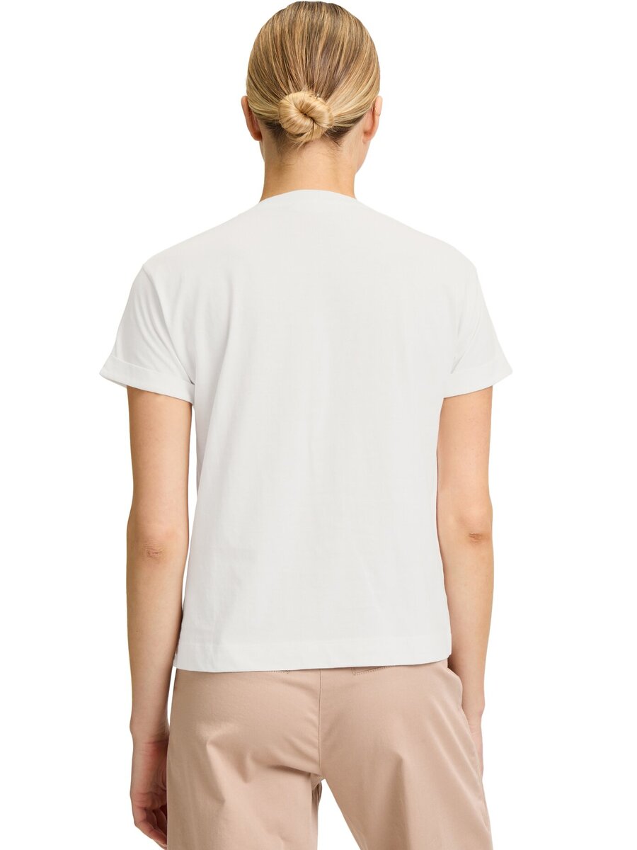 T-shirt van het merk Betty & Co  in het Ecru
