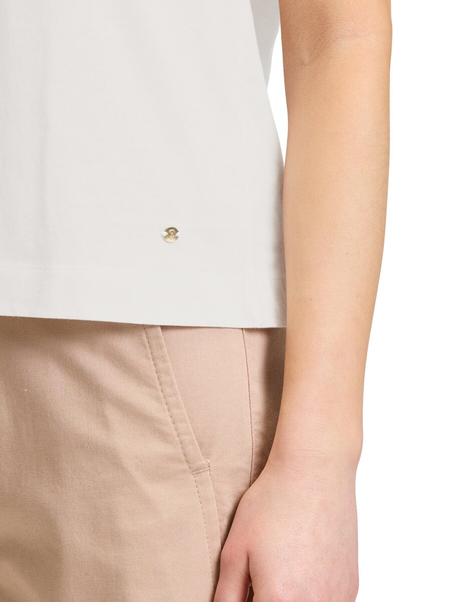 T-shirt van het merk Betty & Co  in het Ecru