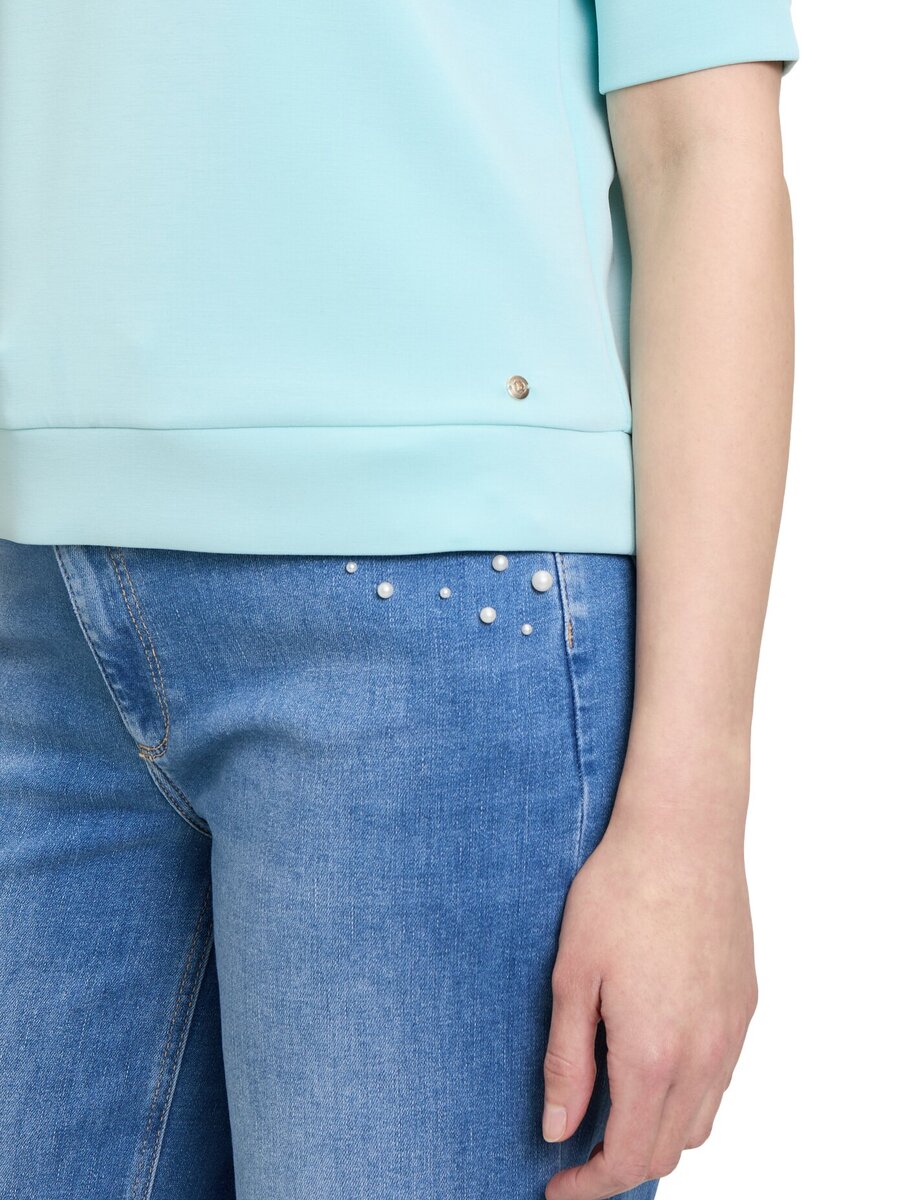 Pull van het merk Betty & Co  in het Blauw