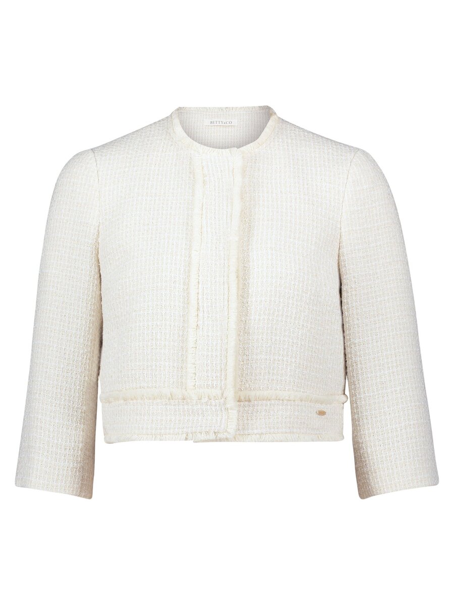 Blazer van het merk Betty & Co  in het Ecru