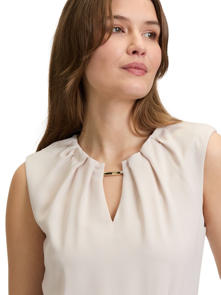 Jumpsuit van het merk Betty & Co  in het Beige