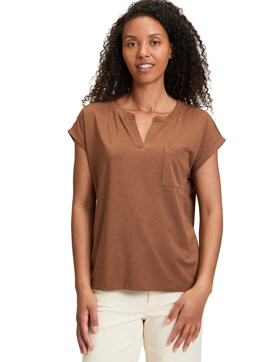 T-shirt van het merk Betty & Co  in het Bruin