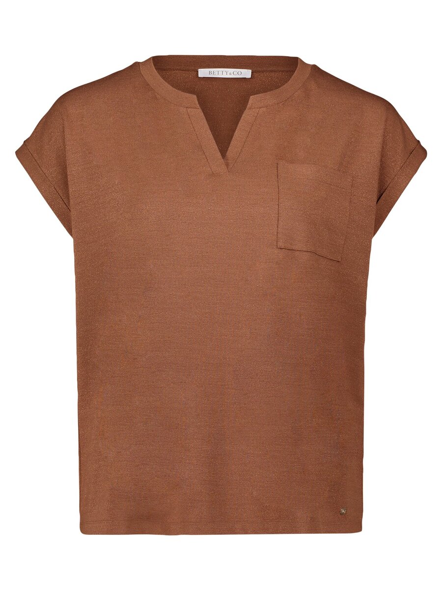 T-shirt van het merk Betty & Co  in het Bruin