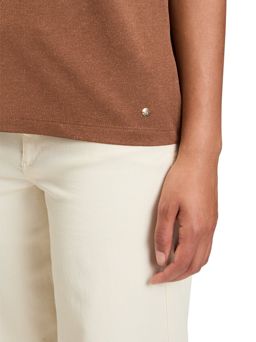 T-shirt van het merk Betty & Co  in het Bruin