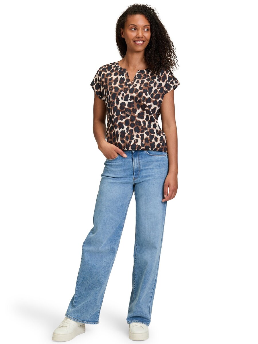 T-shirt van het merk Betty & Co  in het Bruin