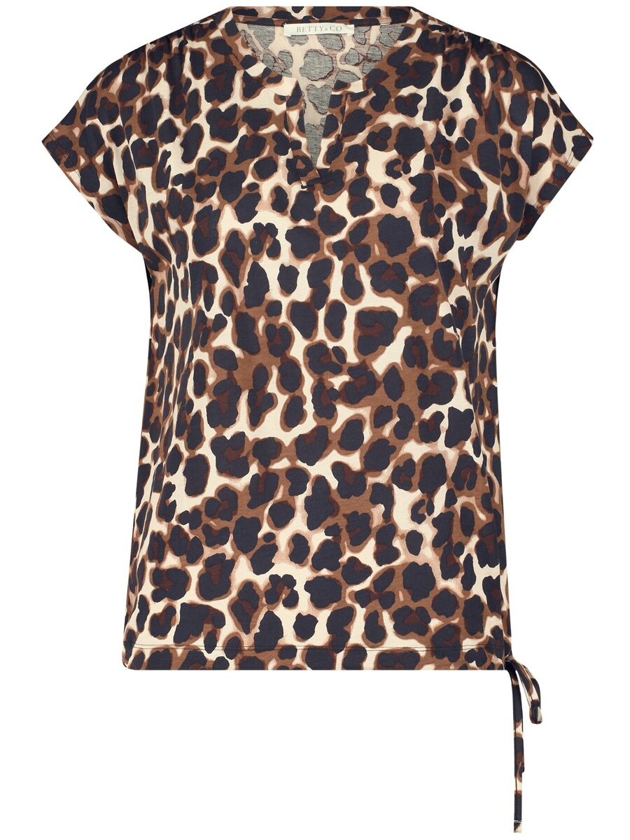 T-shirt van het merk Betty & Co  in het Bruin