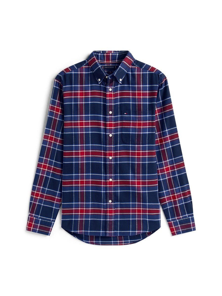 Hemd van het merk Tommy Hilfiger in het Blauw