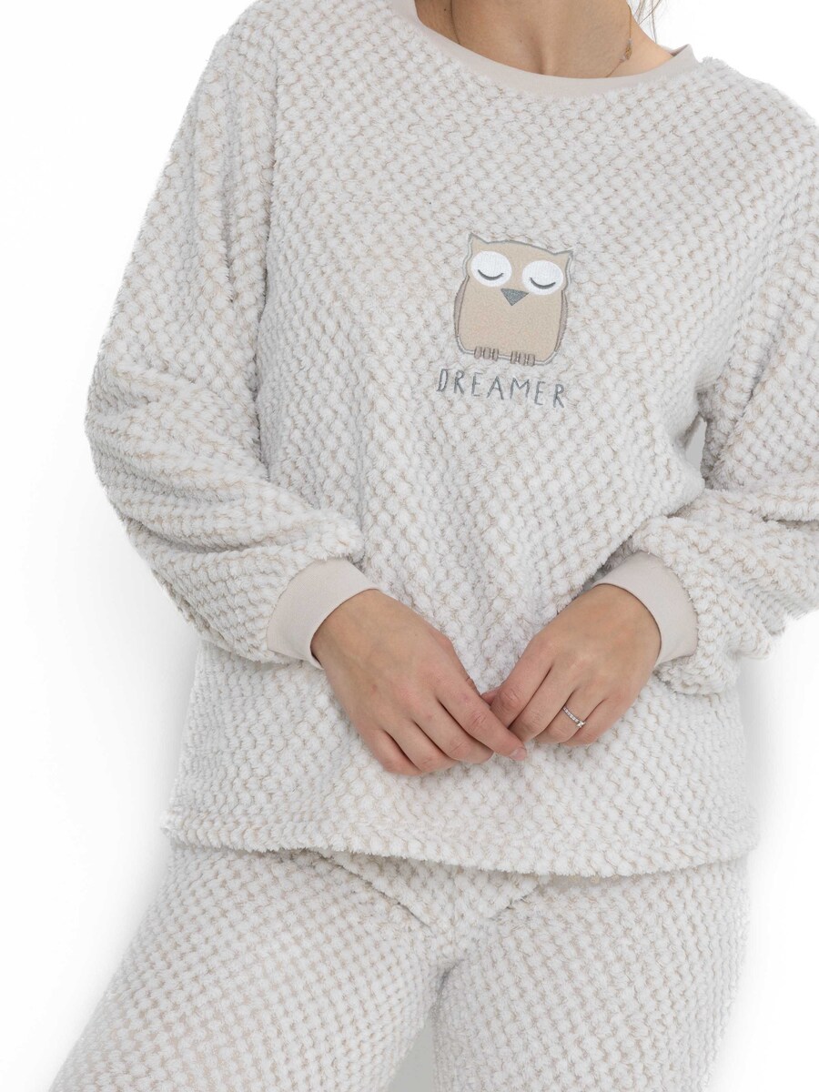 Pyjama van het merk Outfitter in het Ecru