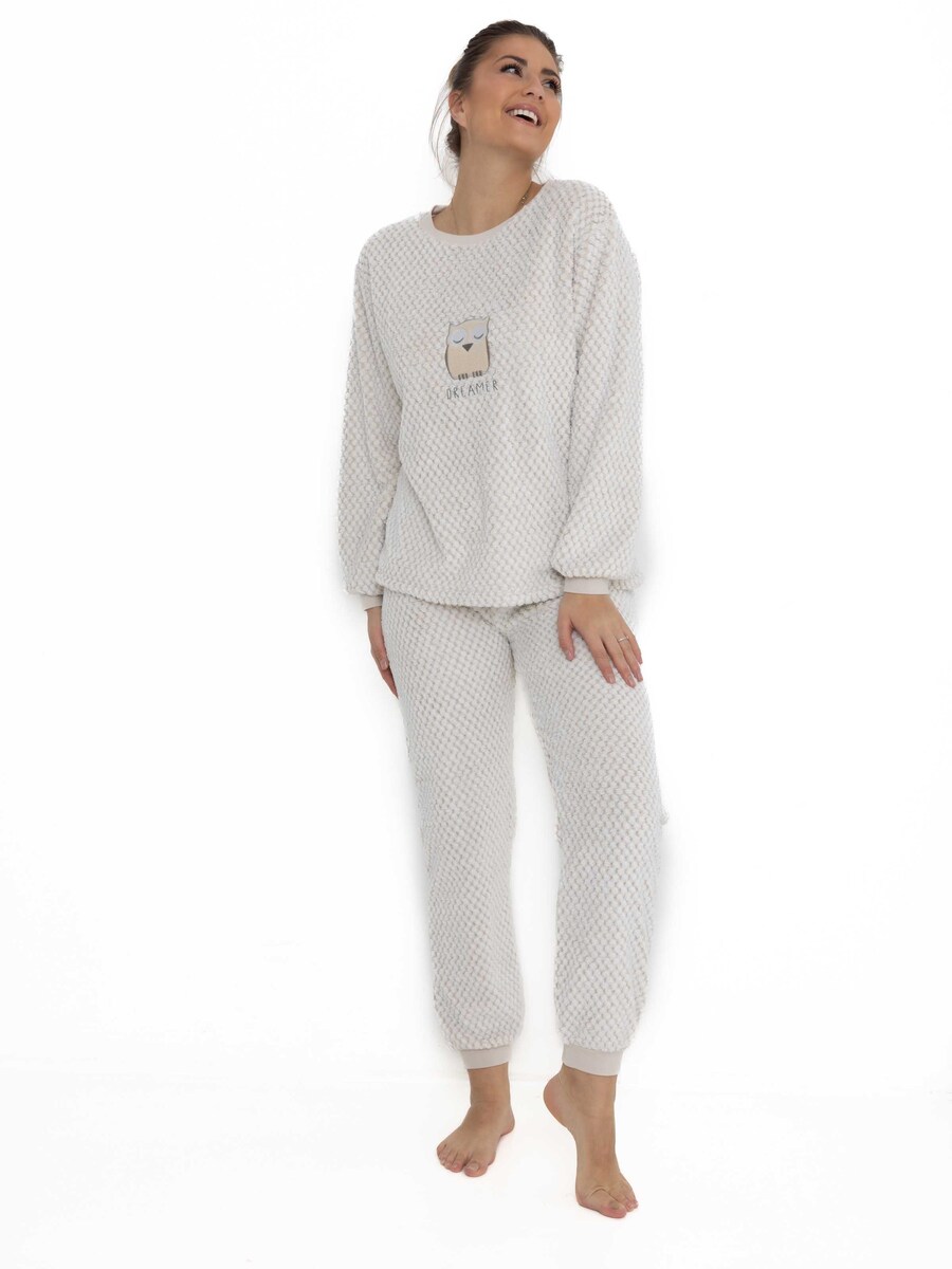 Pyjama van het merk Outfitter in het Ecru