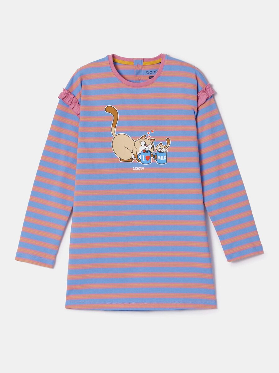 Pyjama van het merk Woody in het Ecru