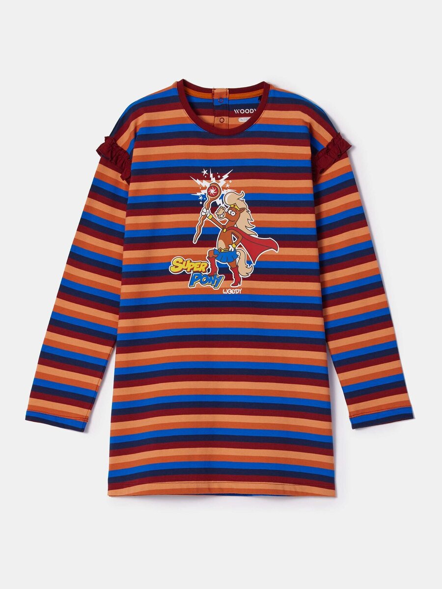 Pyjama van het merk Woody in het Bordeaux