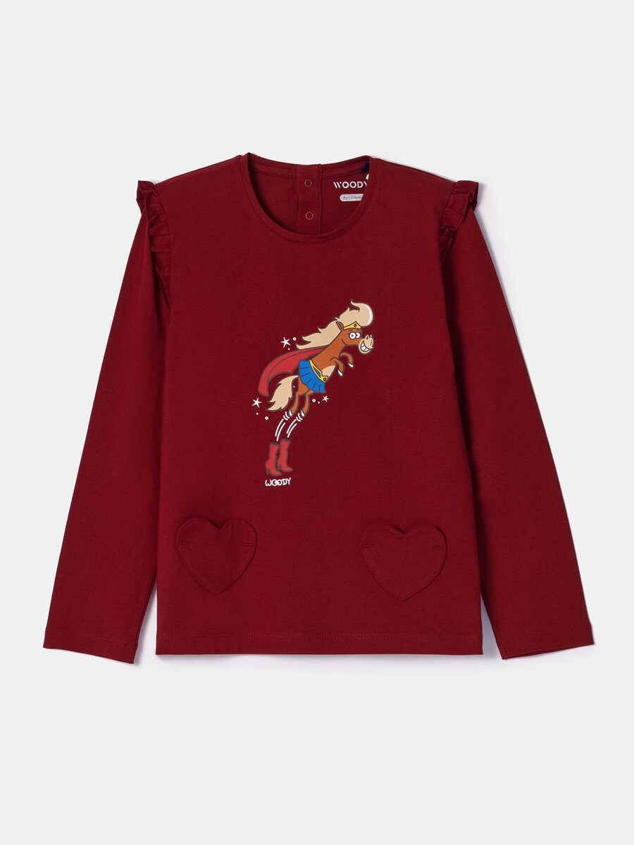Pyjama van het merk Woody in het Rood