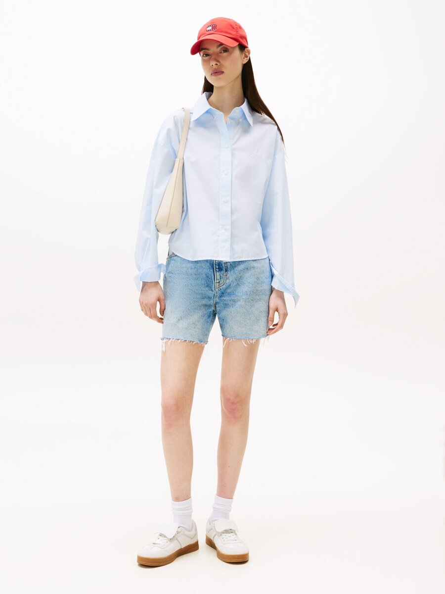 Hemd van het merk Tommy Jeans in het Blauw