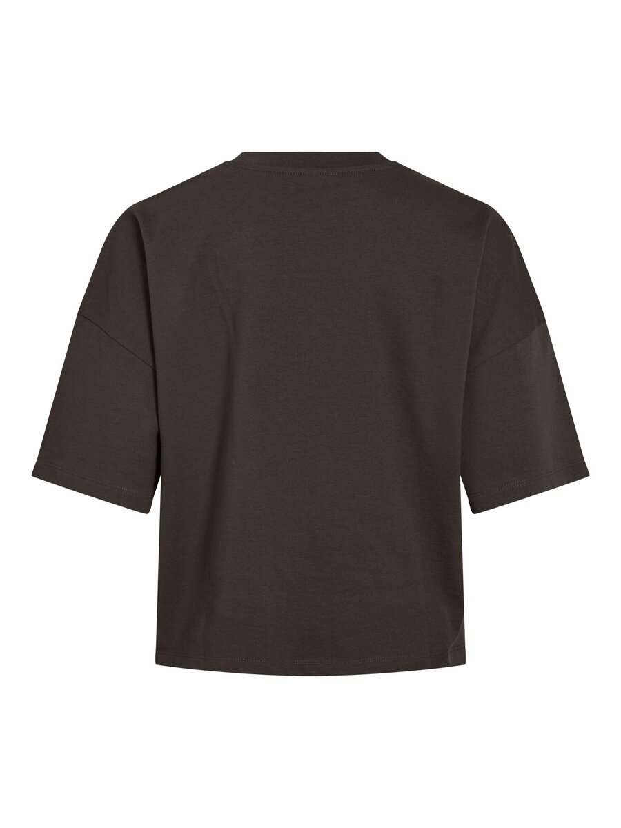 T-shirt van het merk Vila in het Bruin
