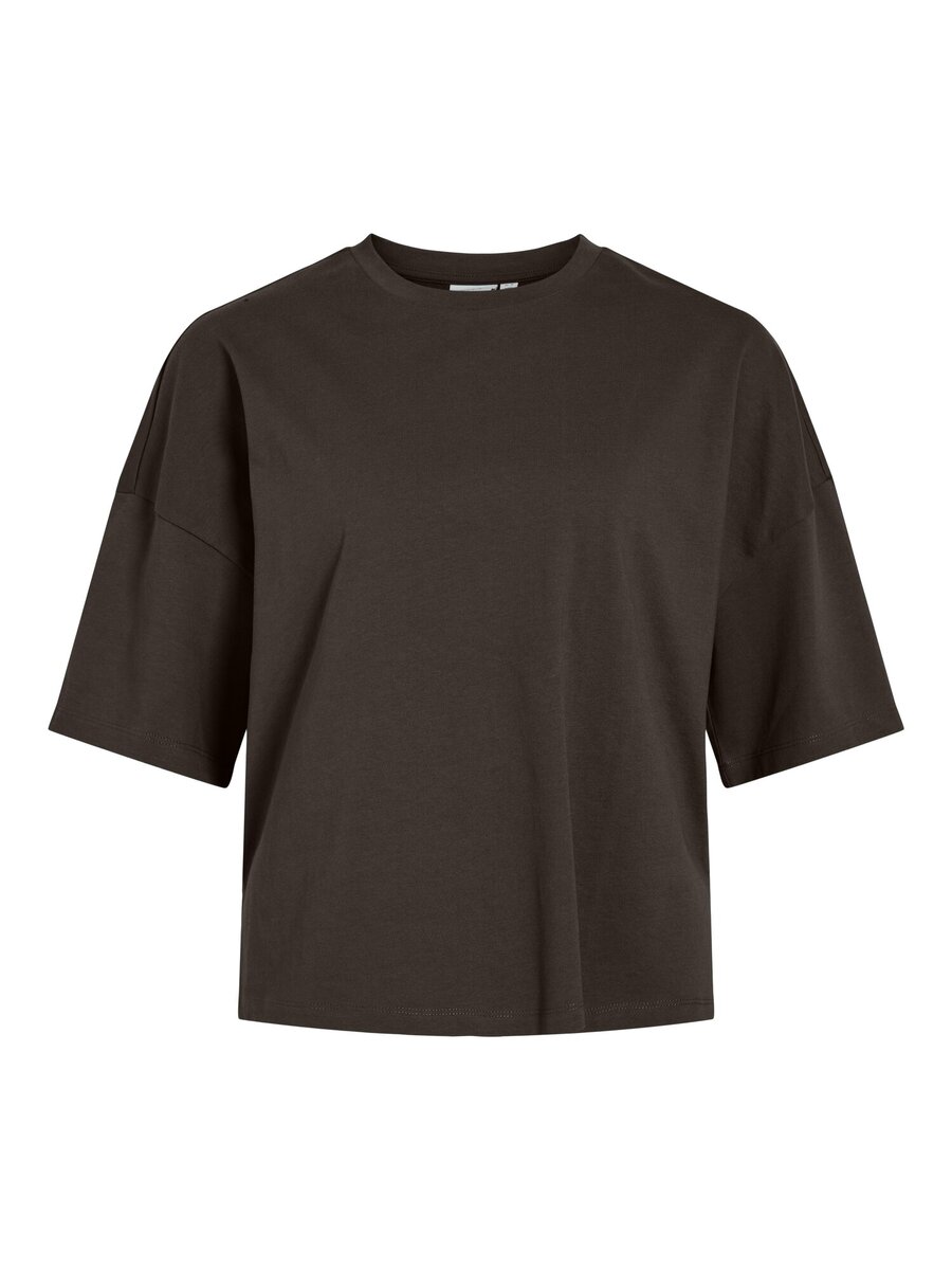 T-shirt van het merk Vila in het Bruin