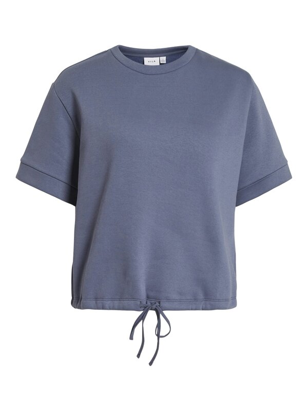 T-shirt van het merk Vila in het Blauw