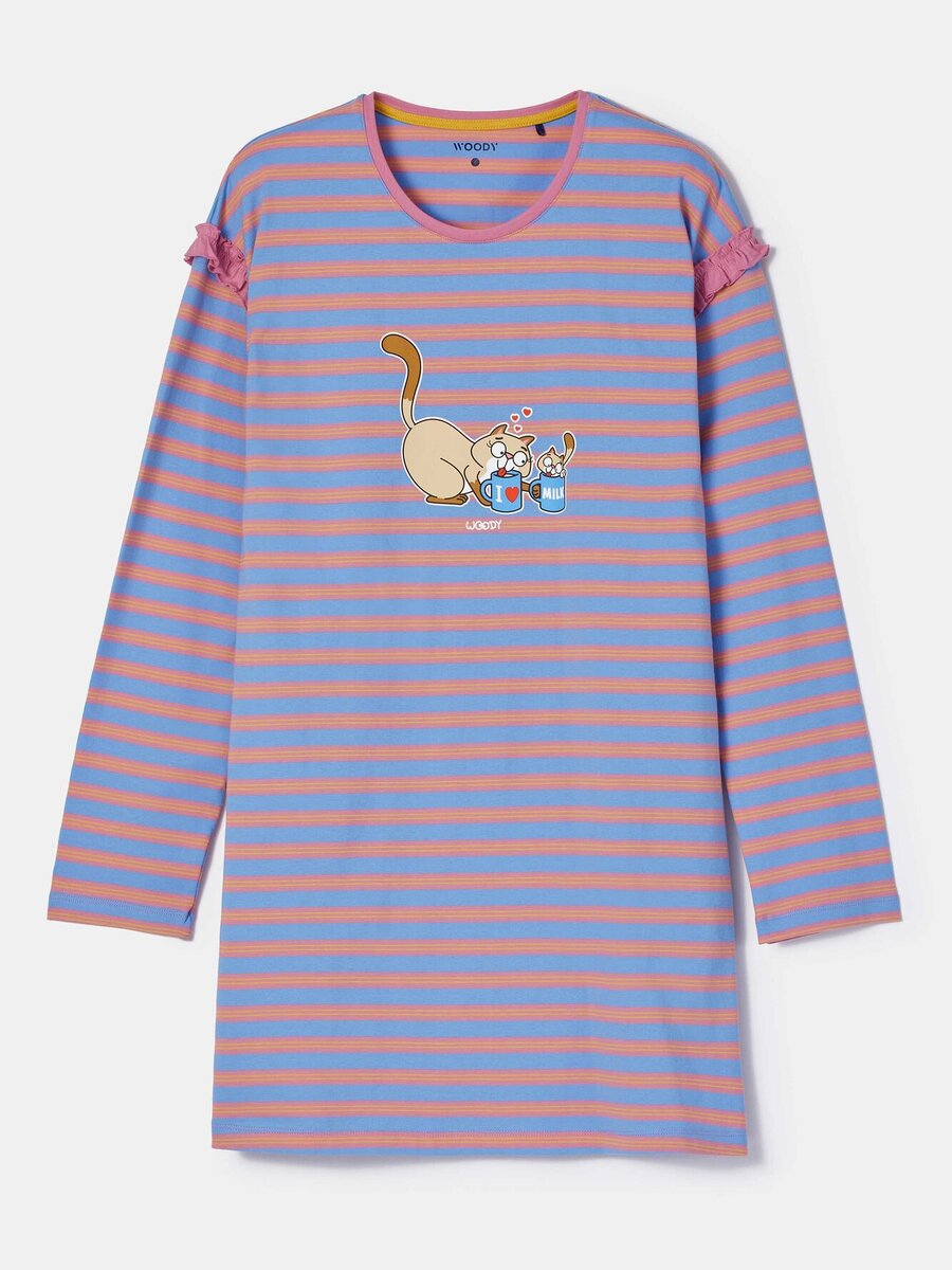 Pyjama van het merk Woody in het Ecru